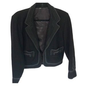 Vintage Mariachi/ Rodeo Jacket Black